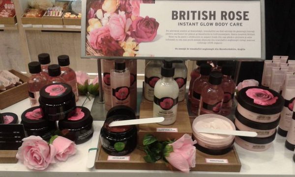 Gama British Rose de la The Body Shop