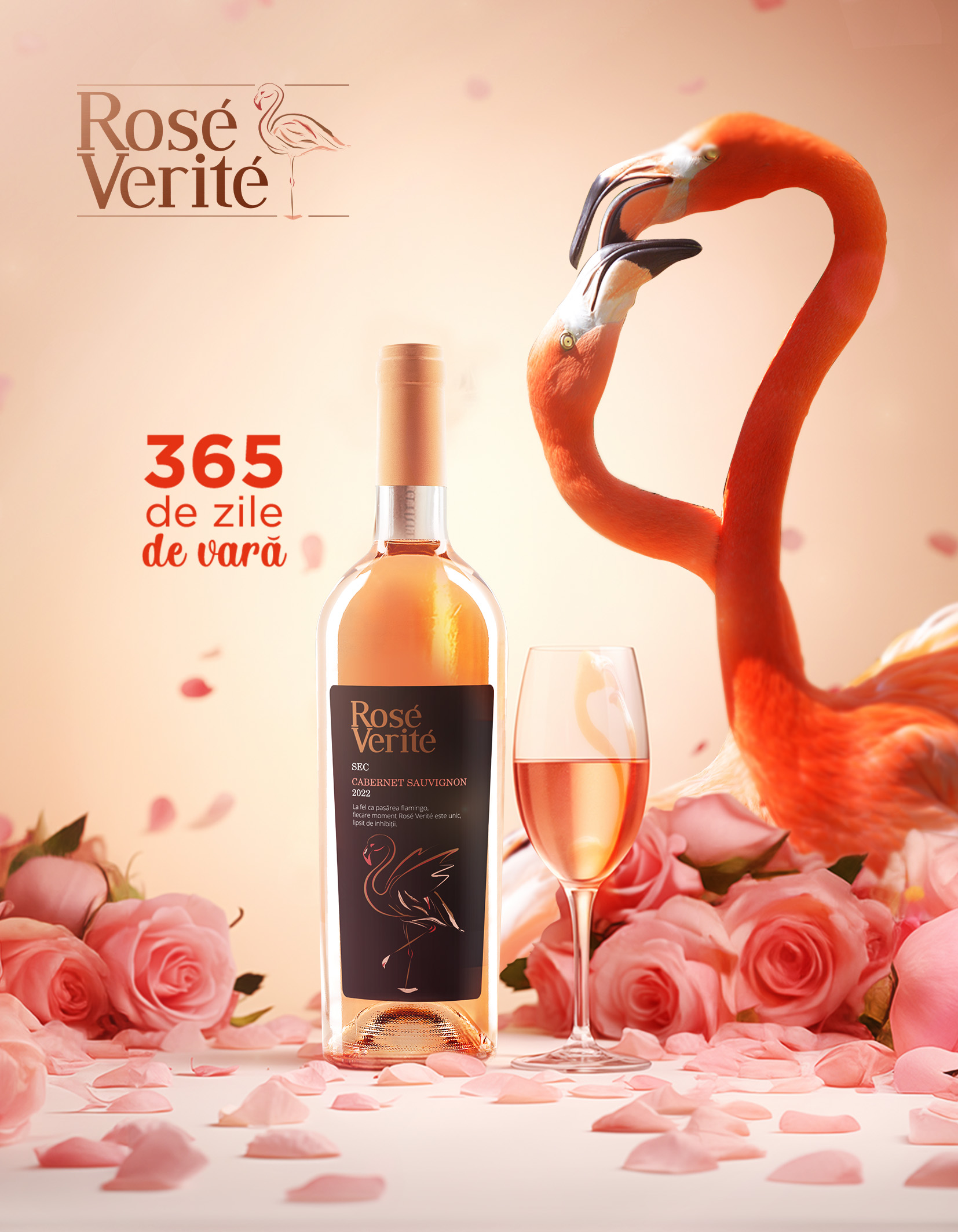 Rosé Verité - alegerea perfectă pentru a topi inimile de Ziua Îndrăgostiților!